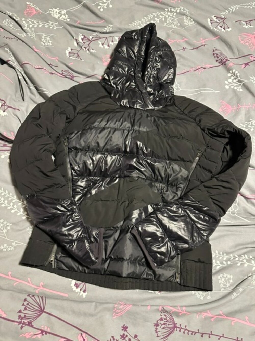 Lululemon down filled pullover size 10
